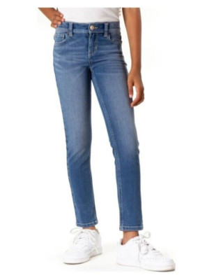Jordache Medenz Girls 12 Regular Super Skinny Jeans Adjustable Waist FAST SHIP!