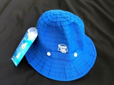 Banana Boat Blue Brimmed UPF 50 Sun Hat - Size 2T - 4T New With Tags 