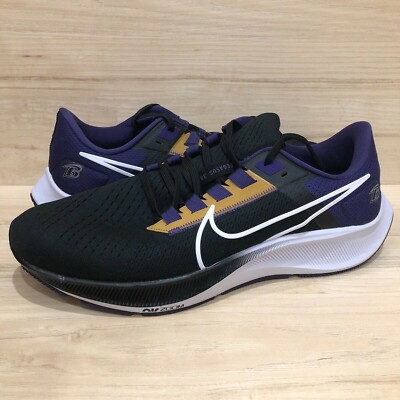 $165 NEW Mens Nike Air Zoom Pegasus 38 Baltimore Ravens 11.5  display picture 1