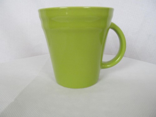Coffee Cup Mug Rachael Ray Double Ridge Lime Green Excellent - 第 1/1 張圖片