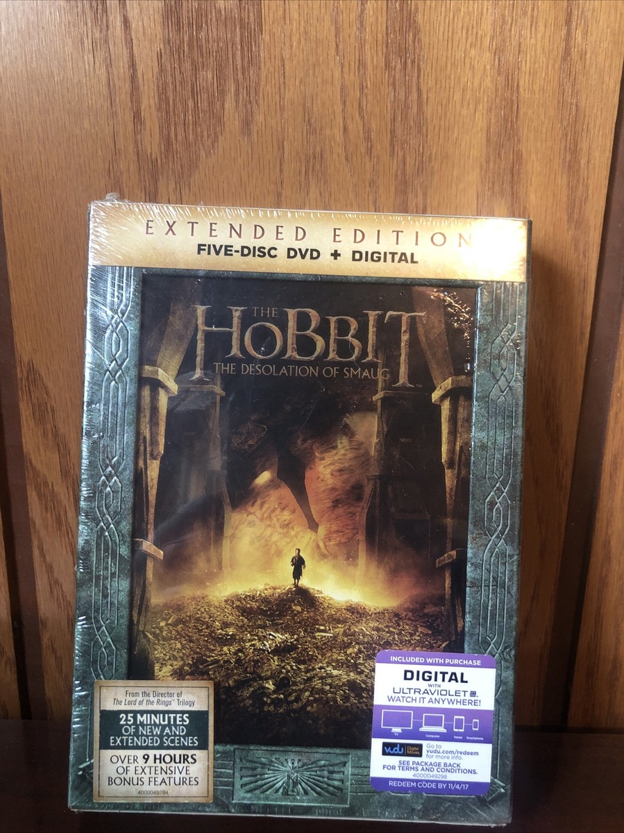 DVD The Hobbit: The Desolation Of Smaug (Extended Edition) 5-Disc