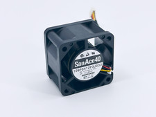 109P0412P3J033 SANYO DENKI PWM Fan 40x40x28 mm 12V 16.2CFM 12500RPM Tach Sensor