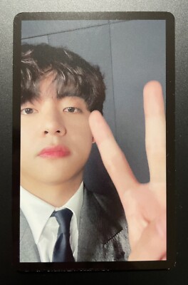 Official BTS V Taehyung Japan FC Limited PROOF Lucky Draw