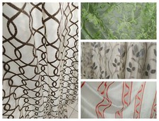 Tende arredamento scampoli tendaggi casa organza misto seta lurex arredo tessuti