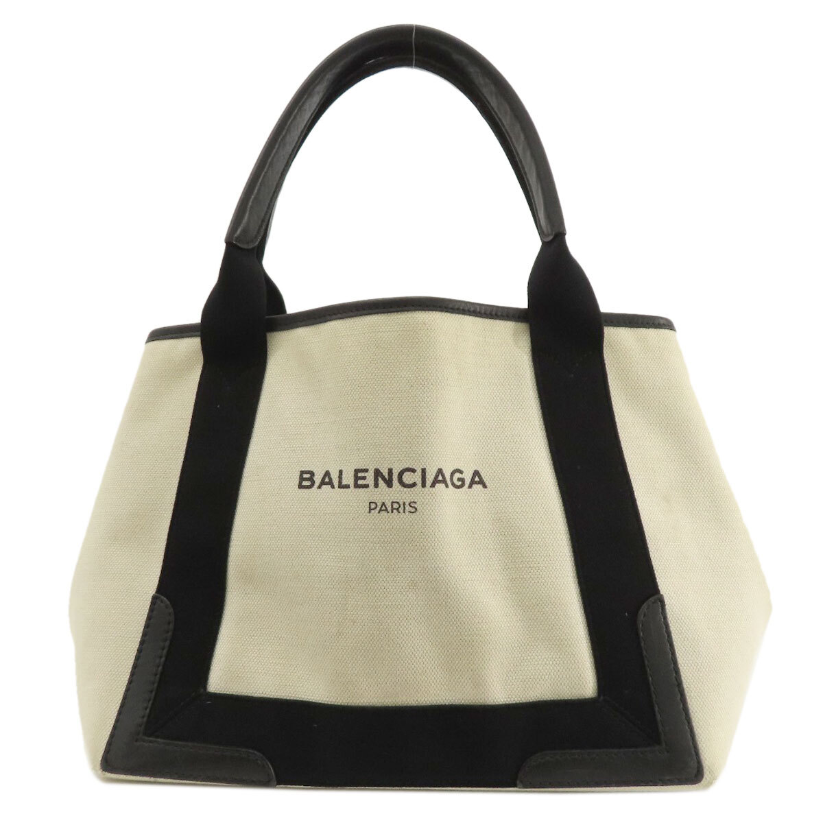 BALENCIAGA 339933 Tote Bag NAVY CABAS S S Canvas | eBay