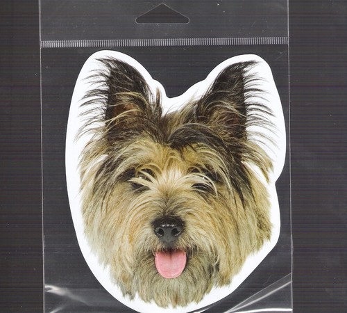 Cairn Terrier 4 inch face magnet for anything metal