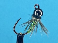 6  Euro Jig Spring Caddis Nymph