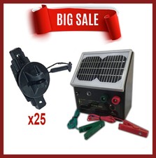 Eclipse 3000 Electric Fence ENERGISER woodpost pinlock  Thunderbird