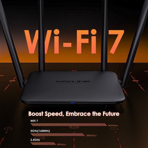 AX3000 WiFi6 Router Dual Band BE3600 Wi-Fi 7 Router 6000Mbps Gagibit Router VPN - Picture 7 of 49