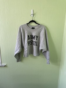 vintage cropped sweater