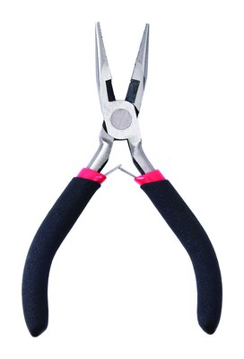 Home Plus AC2014201 Carbon Steel Machined Jaws Long Nose Pliers (Pack of 18)