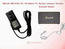 Global AC Adapter For Marshall Stockwell Portable Bluetooth Speaker Power Supply