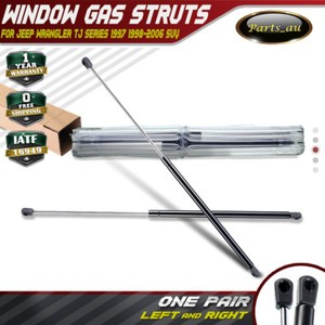 Replace Jeep Wrangler Tj Rear Window Struts How To Remove And Install Youtube