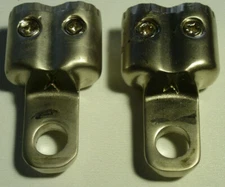 TWO Xscorpion 5/16 Inch Ring Terminals with Dual 8 Gauge Outputs 