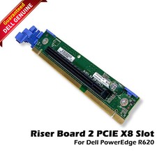 Lot of 2 Dell PowerEdge R620 PCIe x8 Slot Riser Board Cards WHFV4 CN-0WHFV4