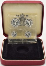 Coin Silver British Elizabeth II 1997 Proof Maundy Money 4 - 1 Sealed