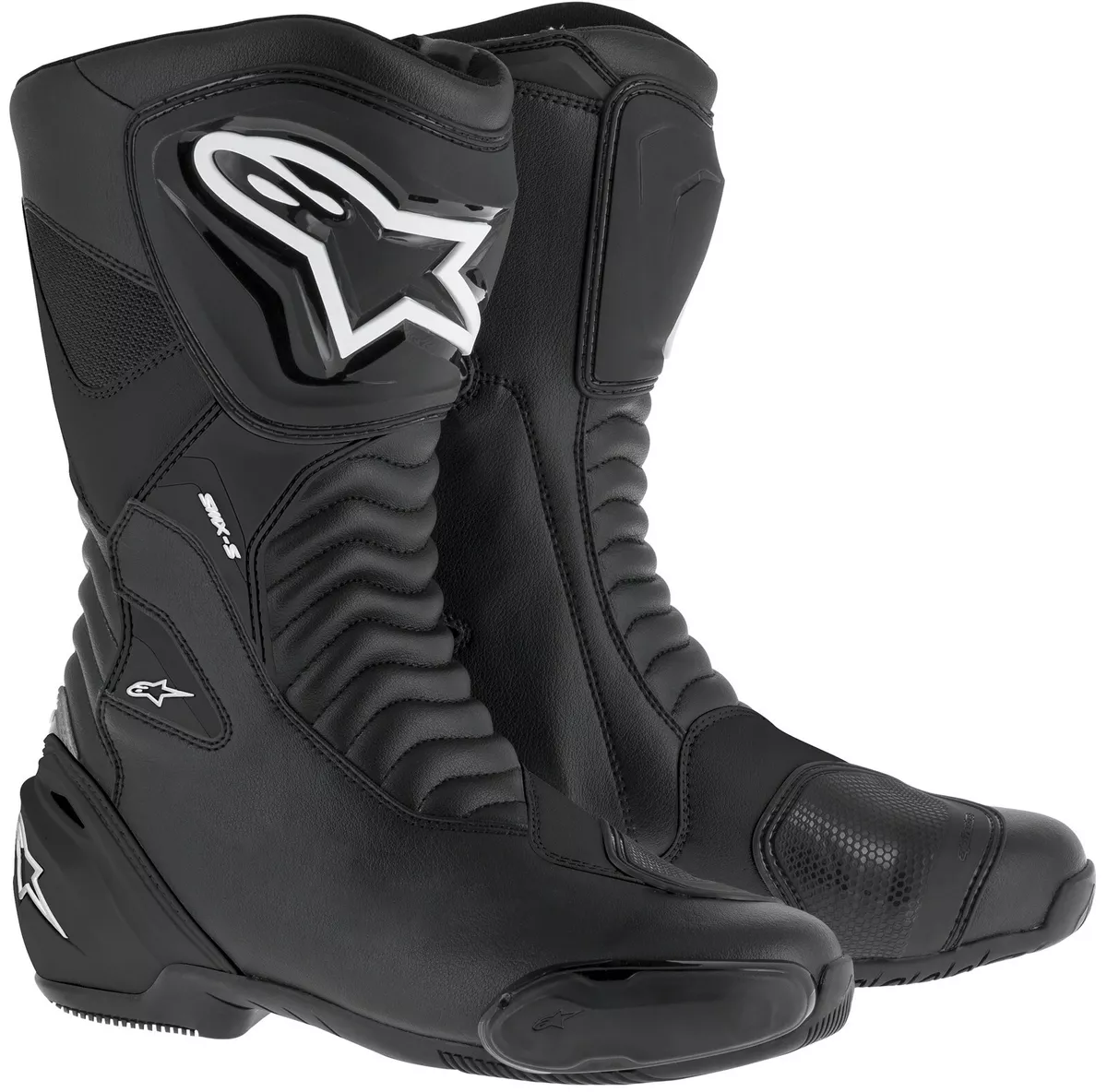 Alpinestars Smx S Sport Motorcycle Boots Size 47 Racing with Grinder Black eBay