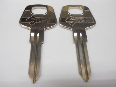 Silca NE19 Key Blank Fits Audi Austin Honda MG MGB Jaguar X51 AA2 Lot of 2