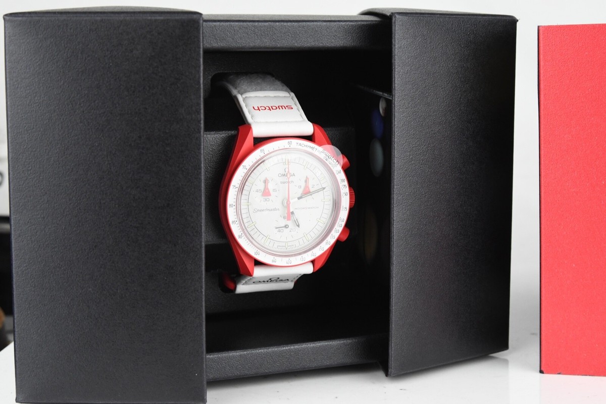 OMEGA X SWATCH MOONSWATCH MISSION TO MARS MARTE SPEEDMASTER