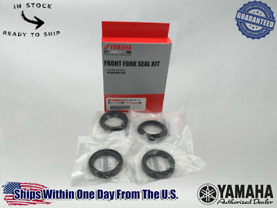 Yamaha OEM YZF R1 R6 R6S FJR1300 FZ1 FZ8 FZ Ft Fork Seal Kit 4PU