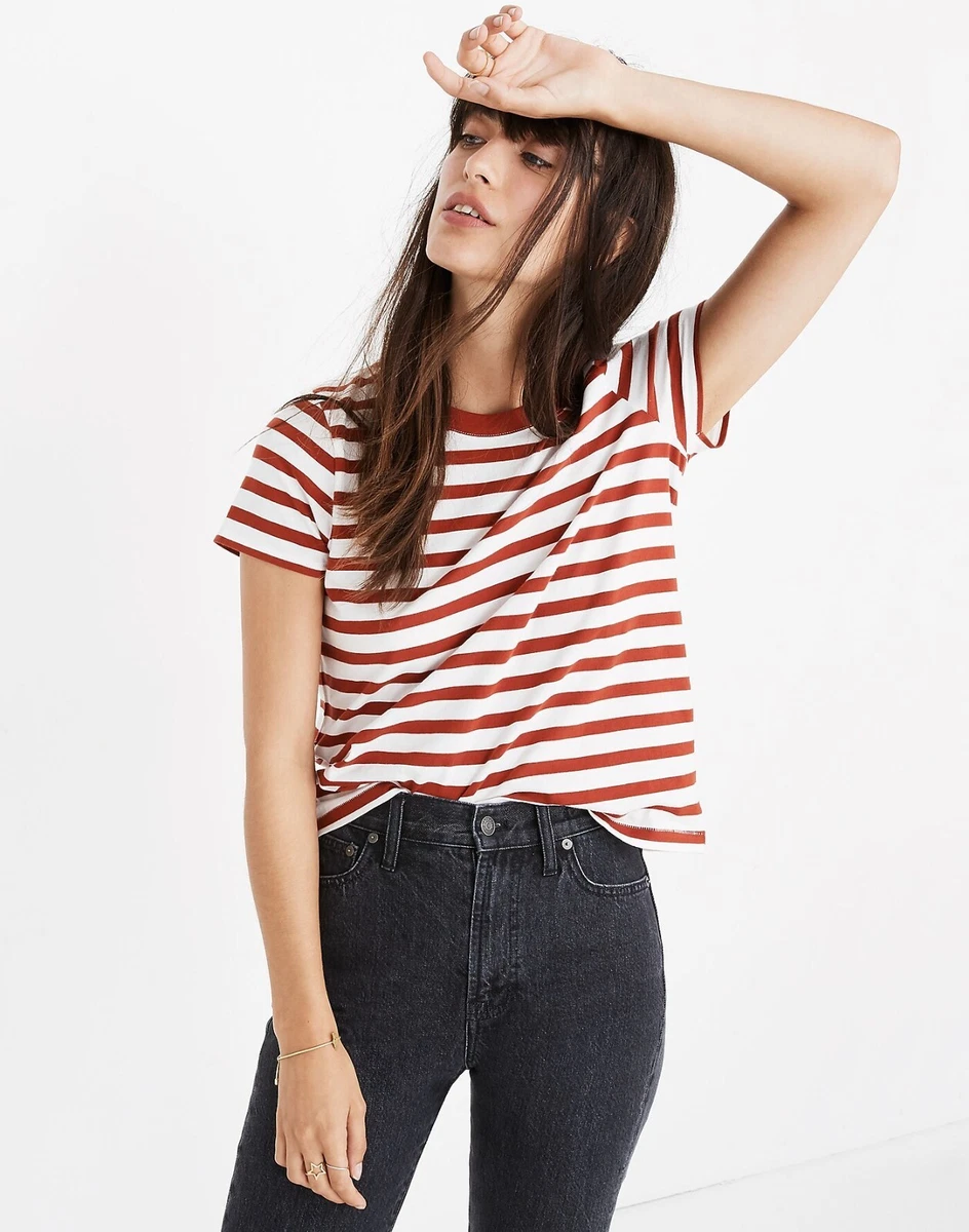 Madewell T Shirt Top Casual Short Sleeve Northside Vintage Tee Sid