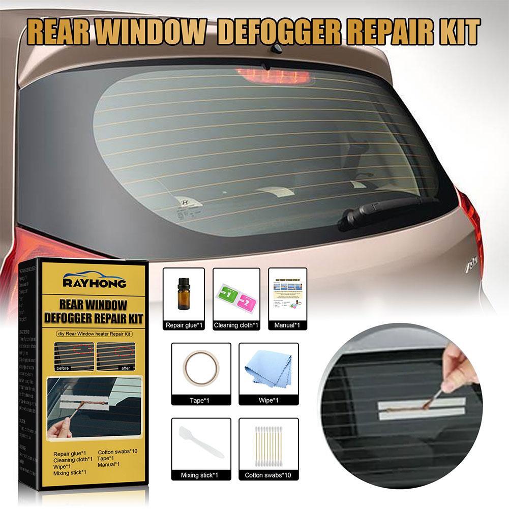 Car Rear Window Defogger Grid Lines Repair Kit for Scratched Defroster X1