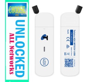 Telstra Prepaid 4GX MF833v USB Modem 2023 5GB data - White