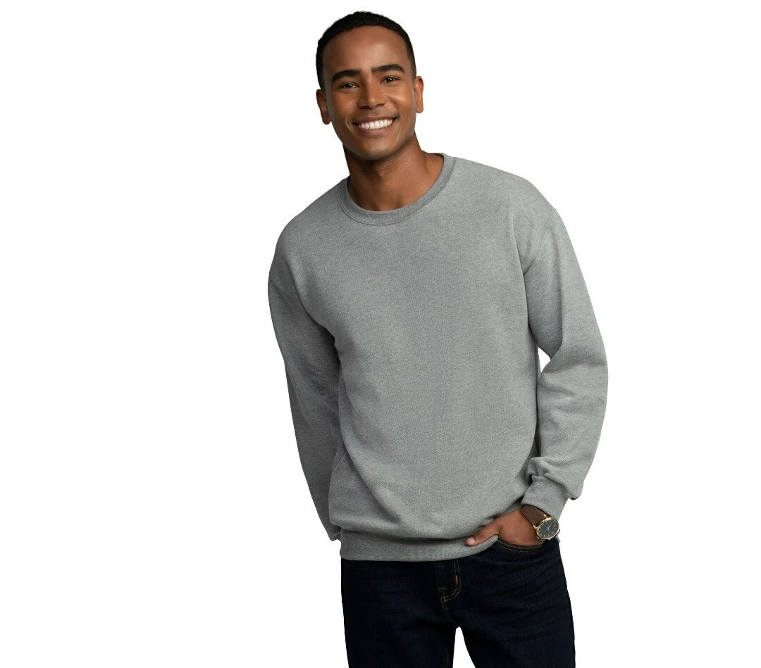 Fruit of the loom crew hotsell neck sweatshirt
