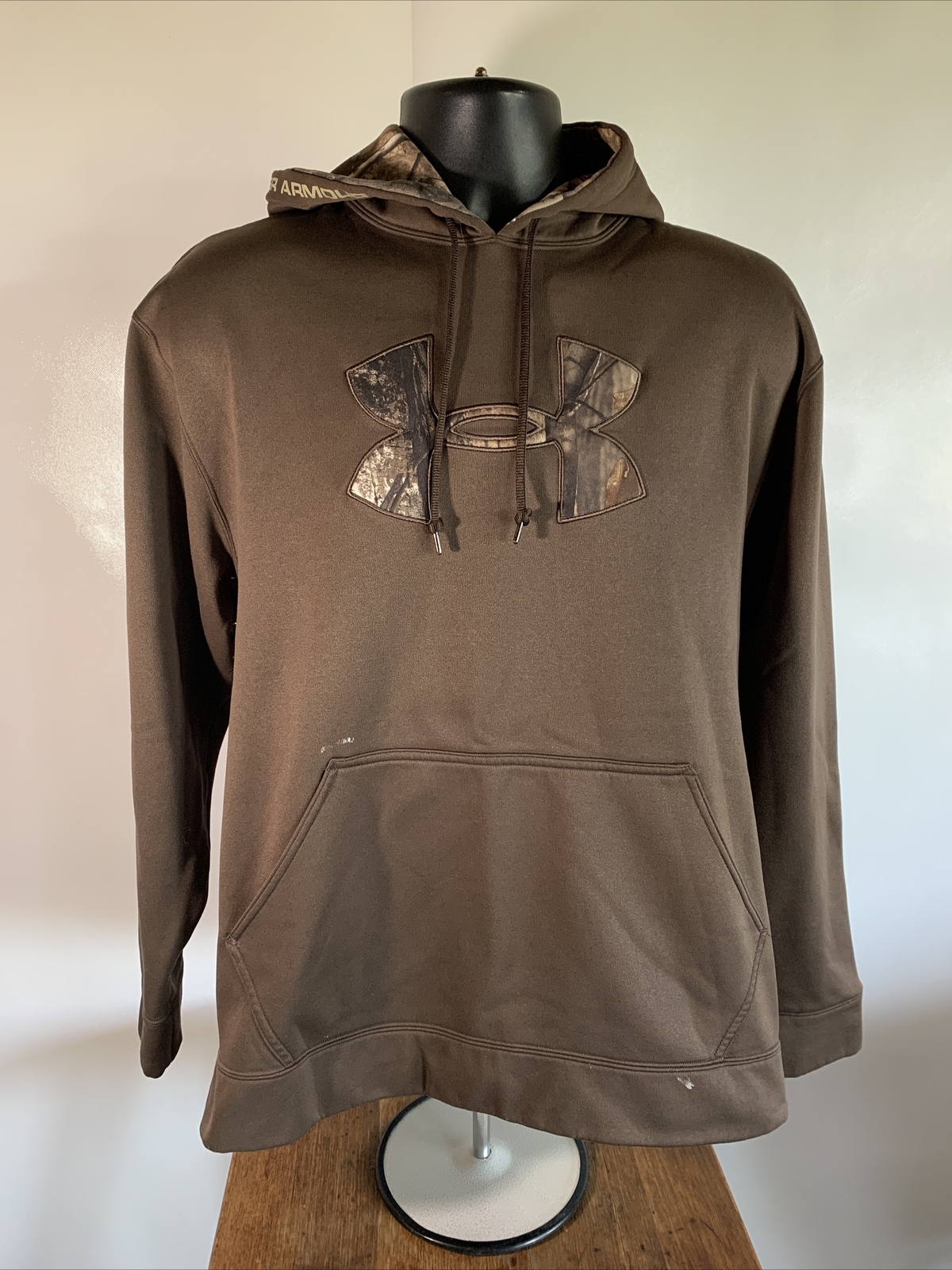 Under Armour Camouflage Camo Hooded Gym Warmup Sweats… Gem