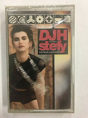 DJH FEATURING STEFY - WICHED AND WILD - MC MUSIKKASSETTE NEU & VERSIEGELT 