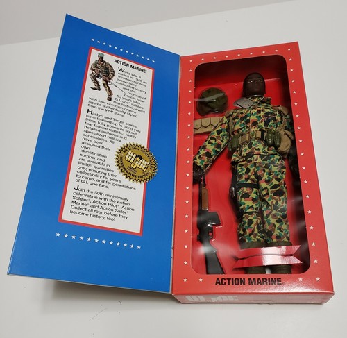 GI Joe ACTION MARINE WWII 50th anniversary limited edition NIB factory sealed - Picture 2 of 7