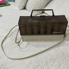 Vintage Clairol 20 Hot Rollers Hairsetter 1in Travel Set w/ Case, 300W