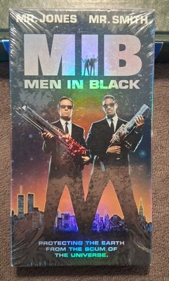 Sealed Men In Black VHS 1997 First Print Columbia Will Smith Tommy Lee Jones MIB