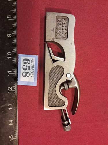 Vintage Record No 041 Shoulder Rebate (Rabbet) Plane Excellent Condition For Age - Picture 18 of 18