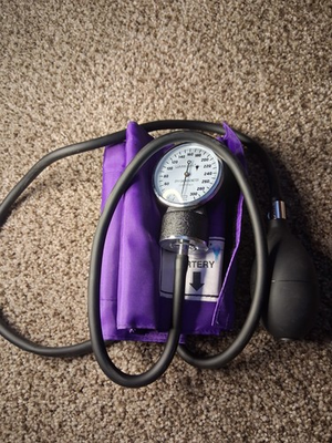 #ad #ad ABC BLOOD PRESSURE CUFF SPHYGMOMANOMETER MMHG MODEL #A 104438 8 $25.00