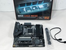 GIGABYTE B850M EAGLE WIFI6e VIDEO TESTED READ DISCRIP AMD AM5 mATX Motherboard