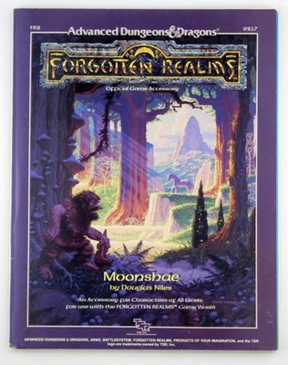 Moonshae (AD&D/Forgotten Realms Accessory FR2) Douglas Niles ORIGINAL
