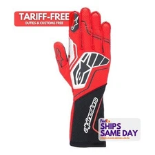 Alpinestars Usa 3550224-13-M, Two Glove Tech-1 Zx V4 Blk / White  Medium Perform