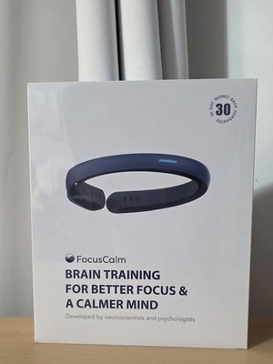 FocusCalm EEG Headband Better Focus & A Calmer Mind. Model FC-11, New Sealed Box