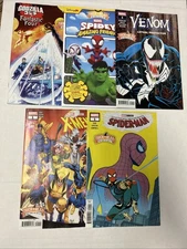 Marvel Comics Trick Or Read 2025 Lot / Set Of 5 X-Men Venom Spidey Spider-Man ++