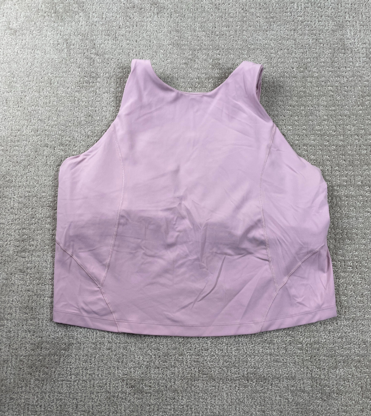 Lululemon Align Tank Top Womens 18 High Neck Crop Bra Athleisure Yoga LW1DKES