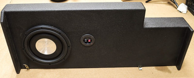 Rhino Bass Box w/ Boss D1200M Amplifier & 8'' Ground Zero Subwoofer *USED*