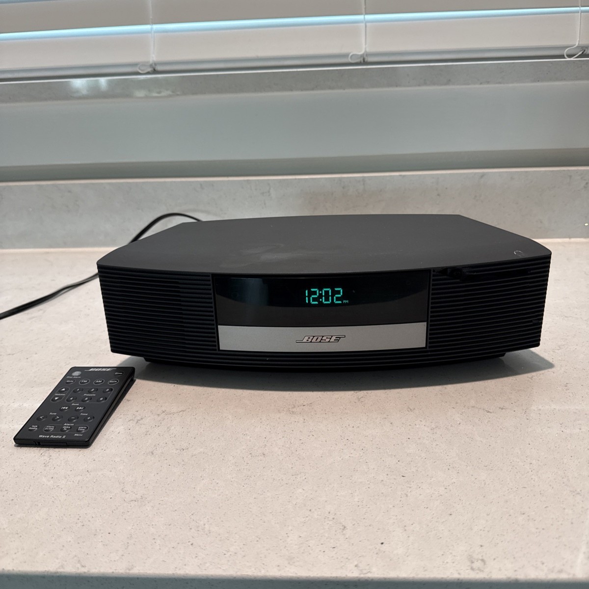 Bose WAVE Radio II AM/FM Clock Radio AWR1B2 TESTED AND WORKING