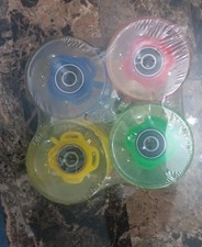 4 Pack Wheel For Skate Board 1 5/8 X 2 1/4 New