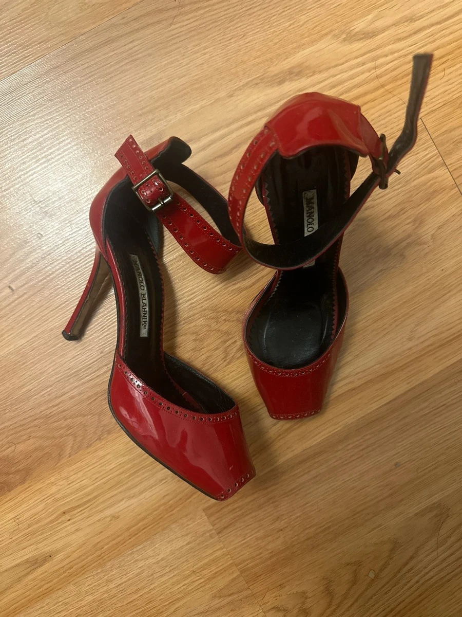☆ MANOLO BLAHNIK スエード ハイヒール 39 Manolo Blahnik 39 for sale - eBay