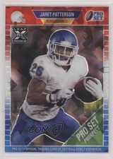 2021 Leaf Pro Set Metal Red White & Blue Crystals 2/5 Jaret Patterson #36 pn1