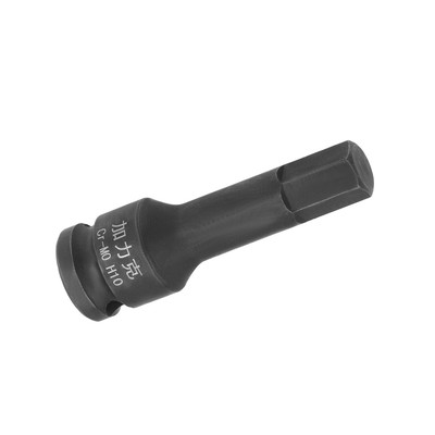 3/8'' Drive H10 Impact Hex Bit Socket CR-MO Steel for Industry Repair Tools