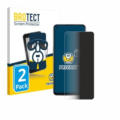 2x Blickschutzfolie für realme GT Master Edition Displayschutz Privacy