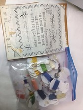Vtg Cross Stitch Lot, Vtg Cross Stitch Patterns And DMC Thread Lot
