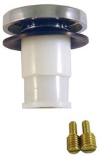 DANCO Universal Touch-Toe Push Button Tub Stopper, Chrome, 2 inch x 2-1/4